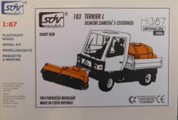 Terrier L 4x4 zametač s cisternou (stavebnice)