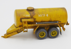 ZTS NVTF-8 fekální přívěs za traktor patina (oranžový model)