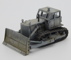 T100 buldozer-hydraulický šedý (patina model)