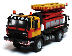 Tatra T-815 4x4 VNP-3 plošina pro opravu trolejí  (model)