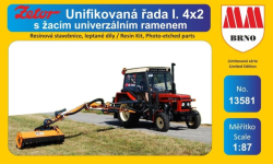 Zetor 4x2 unifikovaná řada I. s žacím ramenem (stavebnice)