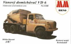 Tatra T-148 6x6 vanový domíchávač VD6 (stavebnice)